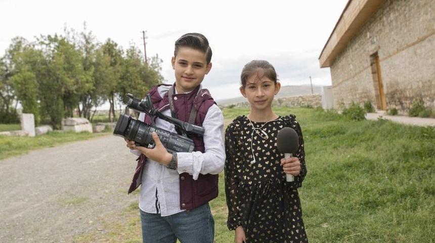 &Ccedil;ocuklar 23 Nisan Ulusal Egemenlik Ve &Ccedil;ocuk Bayramı&rsquo;nda Haberci Oldu