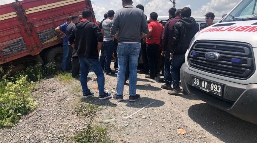 Kars&rsquo;ta Trafik Kazası: 1 Yaralı