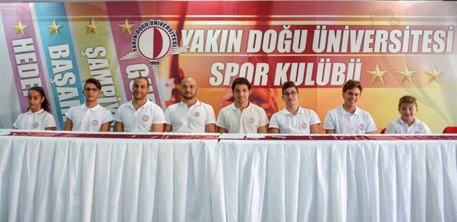 Yakın Doğu Üniversitesi Yüzücüleri 2017 Yılına Damga Vurdu