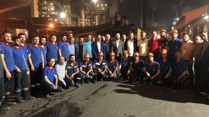 Karabacak, Kardemir&rsquo;de Sahur Yaptı