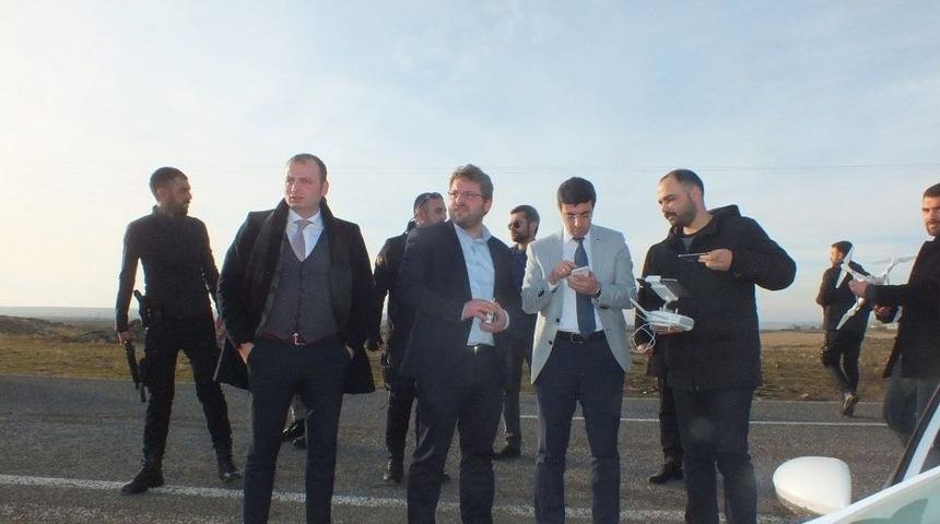 Ok&ccedil;ular Vakfı Heyeti Malazgirt&rsquo;te