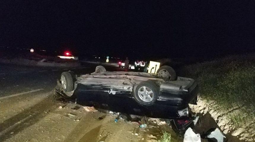 Otomobil Takla Attı: 1 Yaralı