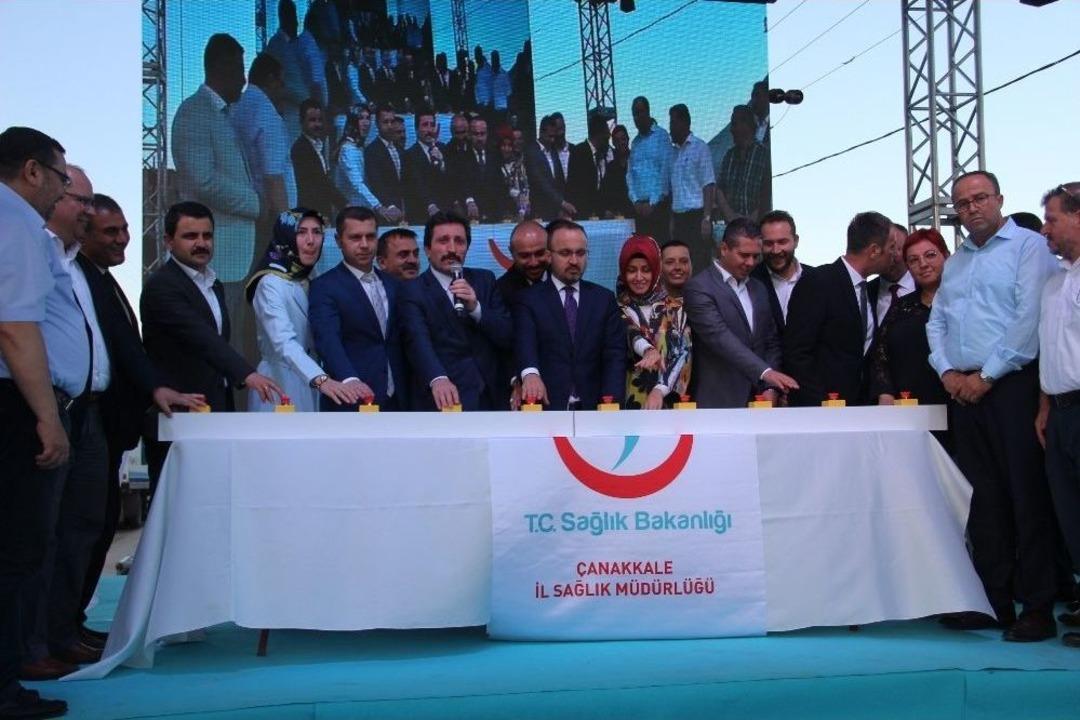 140 Yataklı &Ccedil;an Devlet Hastanesi&rsquo;nin Temeli Atıldı