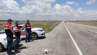 Jandarmadan ’drone’li Trafik Denetimi
