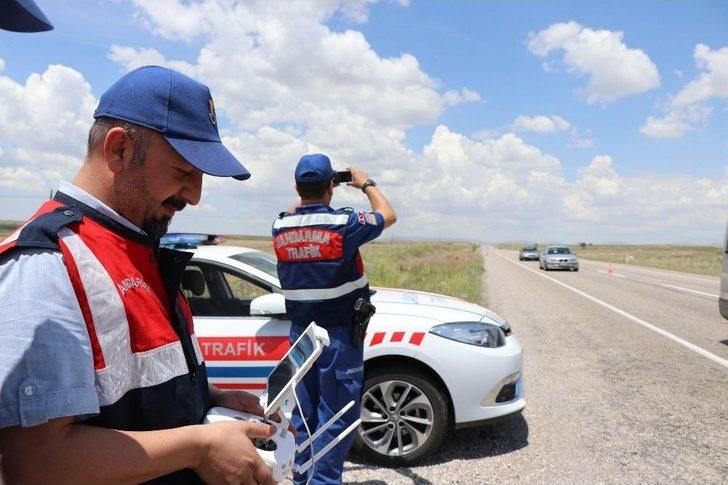 Jandarmadan ’drone’li Trafik Denetimi G2
