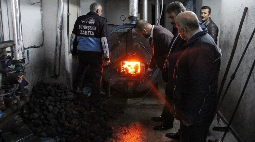 Van&rsquo;da Hava Kirliliği Denetimi