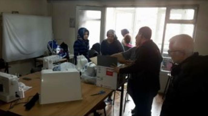 Şaphane Halk Eğitim Merkezi’ne Malzeme Desteği