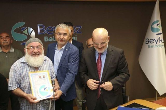 Beykoz’da 85 Aile Tapu Sevinci Yaşadı