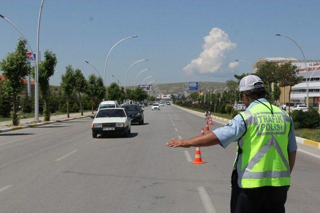 Yollardaki Bayram Trafiğine Drone’lu Denetim