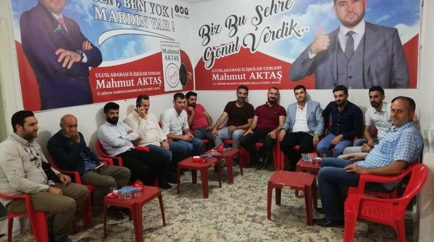 Mardin Bağımsız Milletvekili Adayı Mahmut Aktaş: &ldquo;kentin Sorunlarını Projelerle &Ccedil;&ouml;zeceğiz&rdquo;