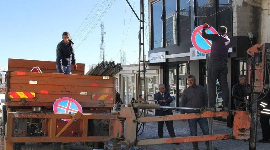 Başkale’de Araç Park Düzenlemesi