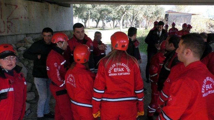 Efak Ekibi Nazilli’de Kaybolan Yüce’yi Arama Çalışmasına Katıldı G5