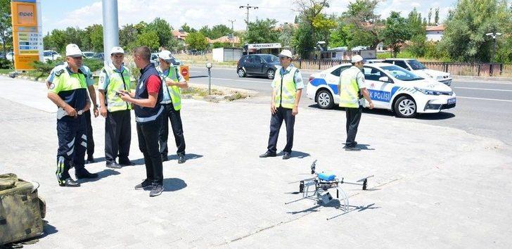 Aksaray’da Drone İle Trafik Uygulaması G5