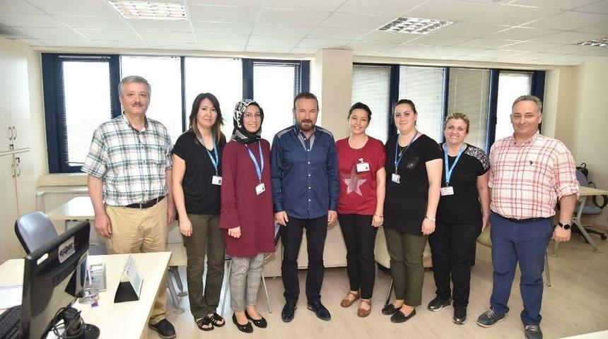 Nevzat Doğan, İlk Bayramlaşmayı Belediye Personeliyle Yaptı