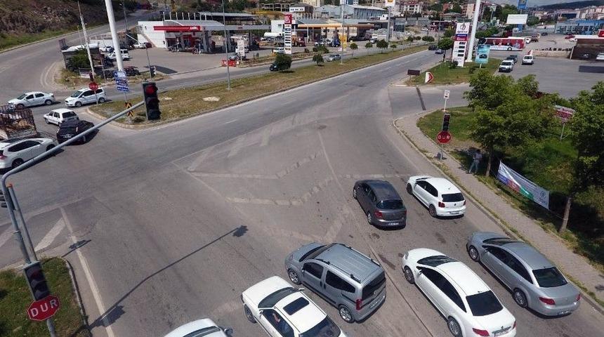 Yozgat&rsquo;ta Bayram &Ouml;ncesi Drone İle Trafik Denetimi Yapıldı