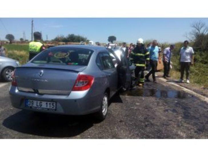 Hayrabolu’da Trafik Kazası: 5 Yaralı