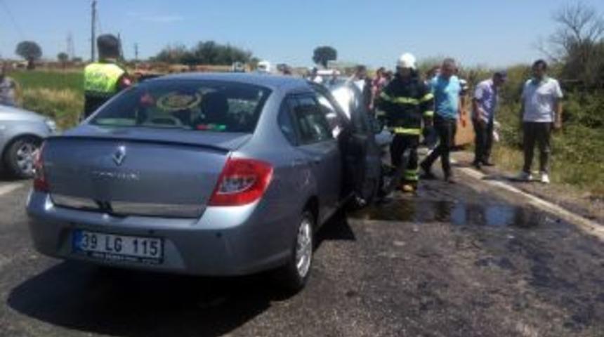 Hayrabolu&rsquo;da Trafik Kazası: 5 Yaralı
