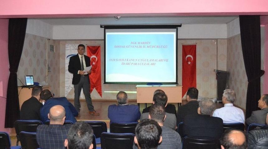 Mardin Sgk&rsquo;dan Eğitim Semineri