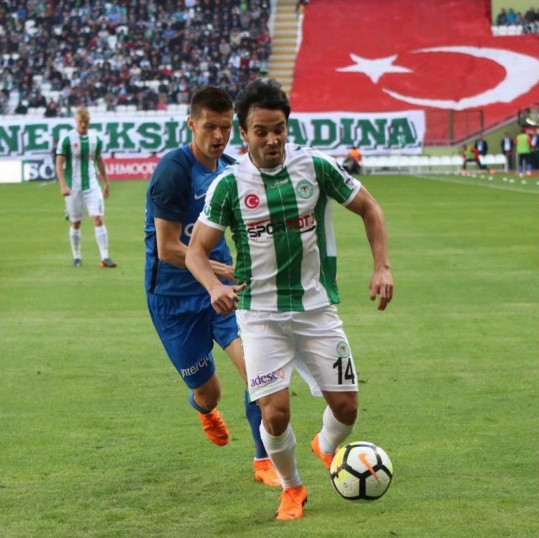 Spor Toto S&uuml;per Lig: Atiker Konyaspor: 1 - Kasımpaşa: (ilk Yarı)