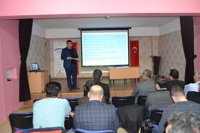 Mardin Sgk’dan Eğitim Semineri