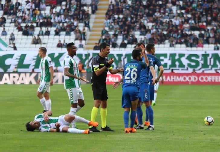 Spor Toto Süper Lig: Atiker Konyaspor: 1 - Kasımpaşa: (ilk Yarı) G1