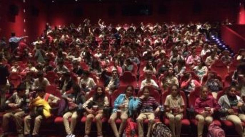 T&uuml;rkiye&rsquo;de 1 Milyon, Mersin&rsquo;de 29 Bin &Ouml;ğrenci Sinemayla Buluştu