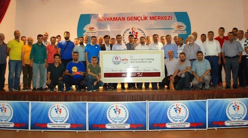 Adıyaman&rsquo;da 111 Amat&ouml;r Kul&uuml;be Nakdi Yardım