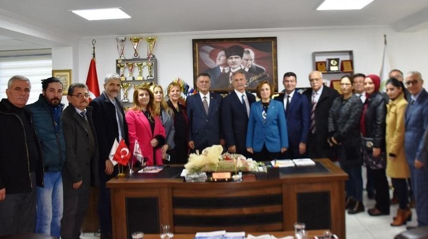 Depboylu Ve İlter&rsquo;den Başkan Kale&rsquo;ye Teşekk&uuml;r