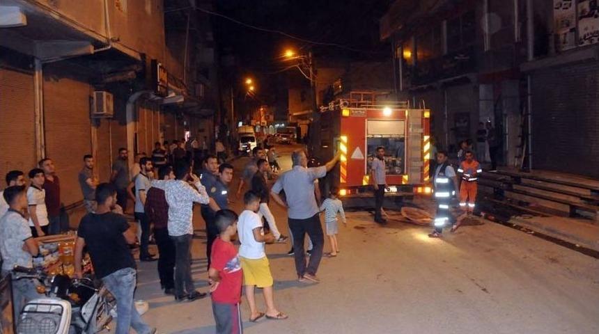 Cizre&rsquo;de İş Yerinde Korkutan Yangın