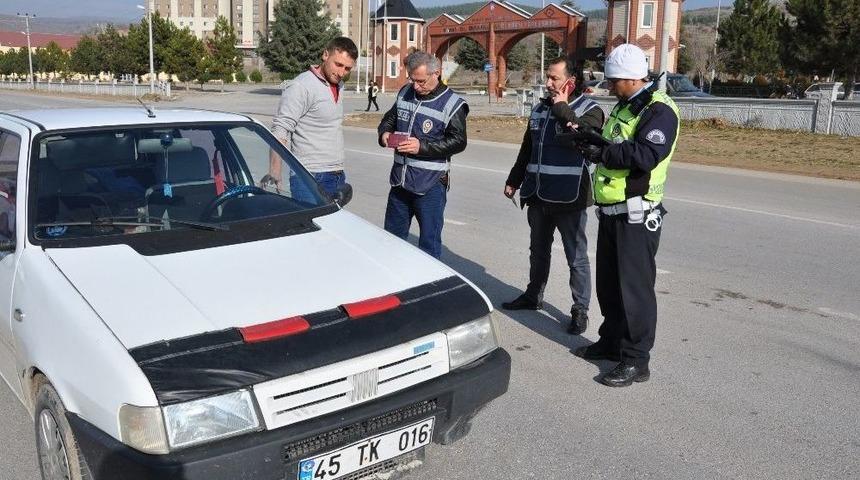 Simav&rsquo;da Trafik Kontrolleri Sıklaştırıldı