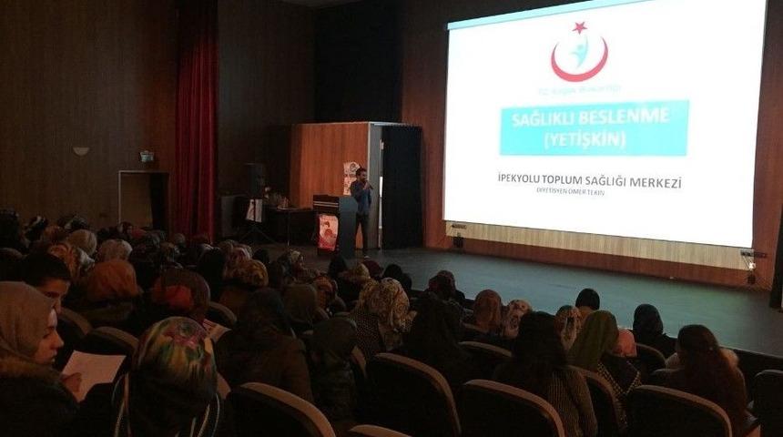 İpekyolu Belediyesinden &ldquo;yeterli, Dengeli Beslenme Ve Obezite&rdquo; Semineri