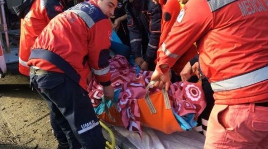 Rize&rsquo;de 120 Kilogram Ağırlığındaki Hasta Umke Ve Afad Desteğiyle Hastaneye Ulaştırıldı