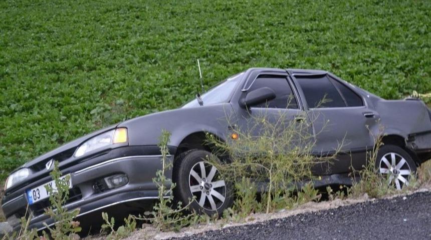 Afyonkarahisar&rsquo;da Trafik Kazası: 1 &Ouml;l&uuml;, 1 Yaralı