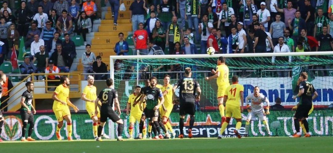 Spor Toto S&uuml;per Lig: T. M. Akhisarspor: 1 - G&ouml;ztepe: 1 (ma&ccedil; Sonucu)