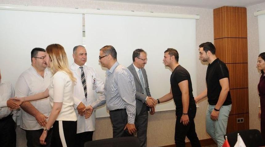 Sanko &Uuml;niversitesinde Bayramlaşma