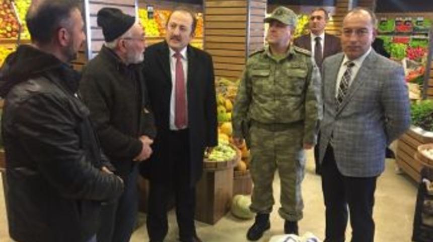 Vali Pehlivan Esnaf Ziyaretlerini Sürdürüyor