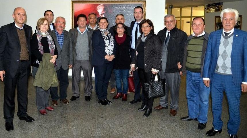 Chp Nazilli Ve Sultanhisar İlçe Yönetimlerinden Başkan Çerçioğlu’na Ziyaret