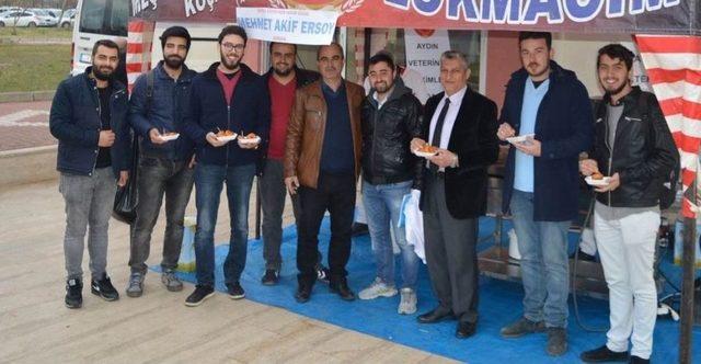 Aydınlı Veteriner Hekimler Meslektaşları Mehmet Akif Ersoy’u Andı