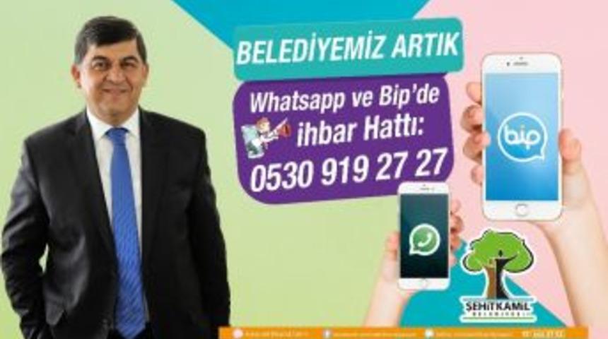 Şehitkamil Belediyesi Artık Whatsapp Ve Bip’te
