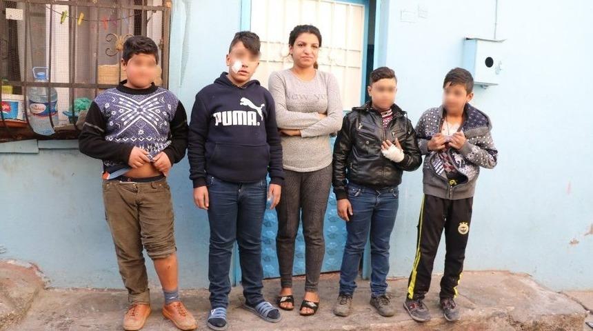 Okul Bahçesinde Oynarken Vurularak Yaralanan Çocuklar O Anları Anlattı