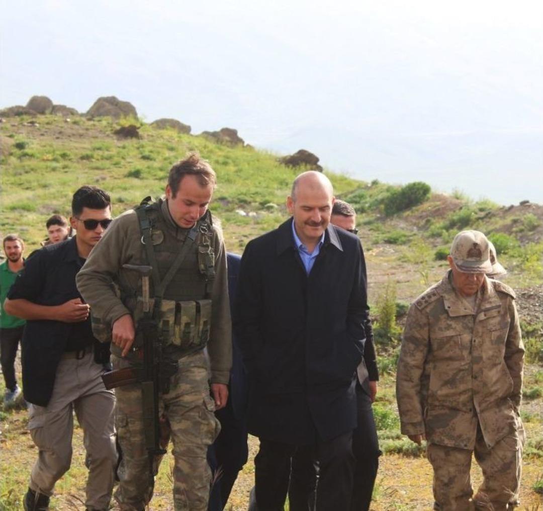 Bakan Soylu, Kalana &Uuml;s B&ouml;lgesinde