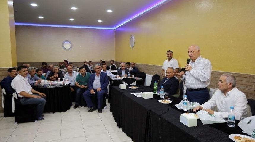 Başkan Yaşar, Peçeneklileri Ziyaret Etti