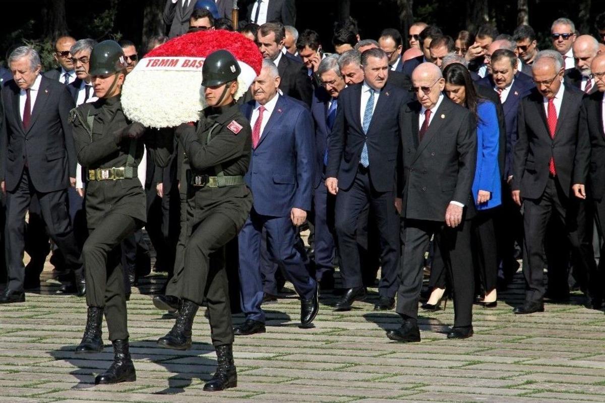 23 Nisan&rsquo;da Devlet Erkanı Anıtkabir&rsquo;de