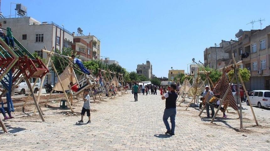 Kilis&rsquo;te &Ccedil;ocuklar Suriyeli Arkadaşlarıyla Birlikte Eğleniyor