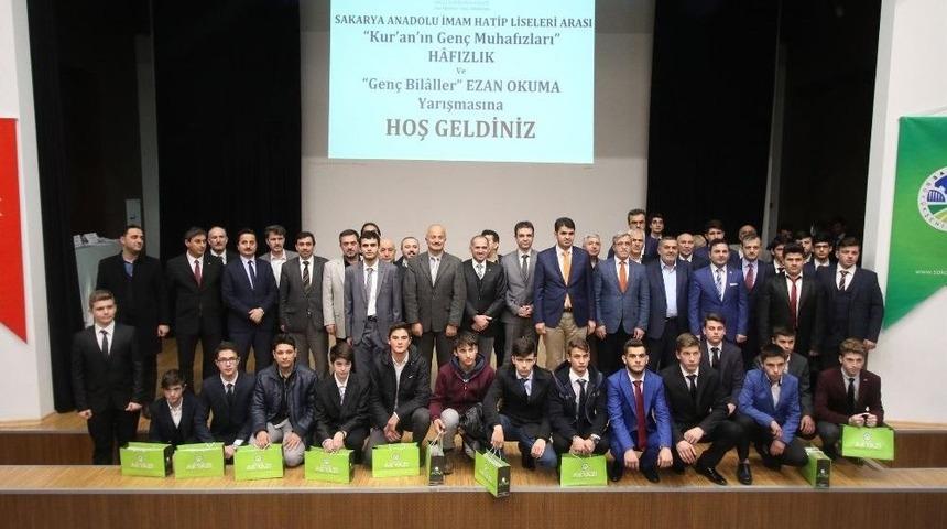 Hafızlık Ve G&uuml;zel Ezan Okuma Yarışması Finali Akyazı&rsquo;da Yapıldı