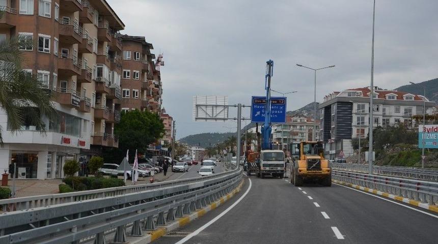 Alanya &Ccedil;evre Yolu Trafiğe A&ccedil;ıldı