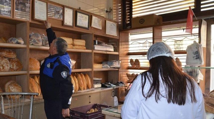 Kuşadası&rsquo;nda Yılbaşı &Ouml;ncesi Fırın Ve Kasaplarda Denetim