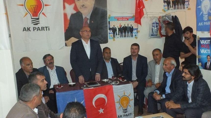 Ak Partili Muzaffer &Ccedil;akar Malazgirt&rsquo;te