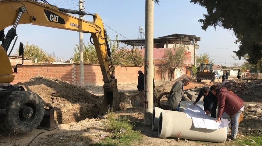 Saruhanlı Ve Akhisar&rsquo;da Altyapı Yatırımları Hız Kazandı