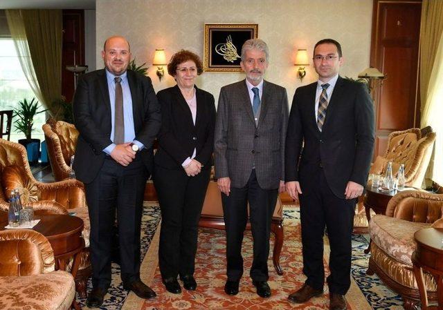 Kuzey Kıbrıs Türk Cumhuriyeti’nden Başkan Tuna’ya Ziyaret
